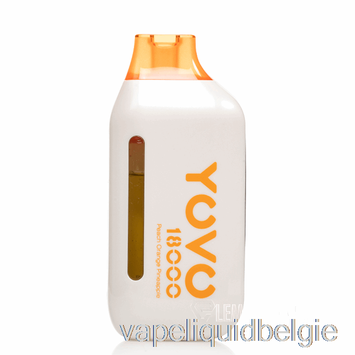 Vape Vloeibare Yovo Ultra 18000 Wegwerp Perzik Oranje Ananas